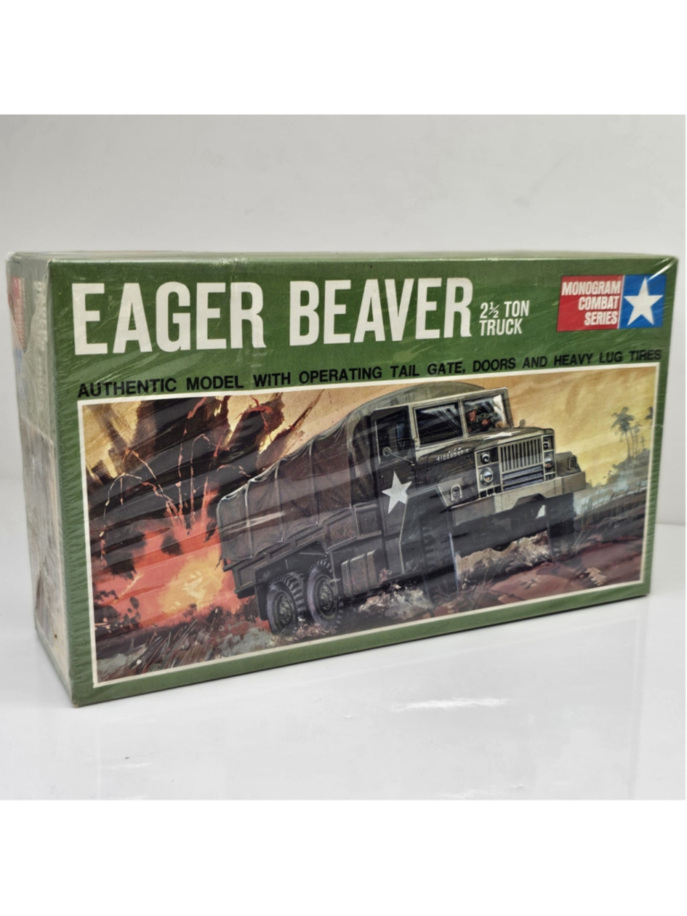 SEALED 1966 Monogram Eager Beaver 2½ Ton Truck Model Kit. Survivor. USA